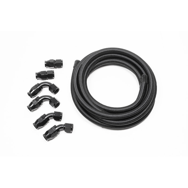 Radium Engineering 10AN Universal PTFE Hose Kit - Black