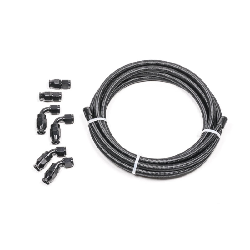 Radium Engineering 6AN Universal DIY PTFE Hose Kit - Black