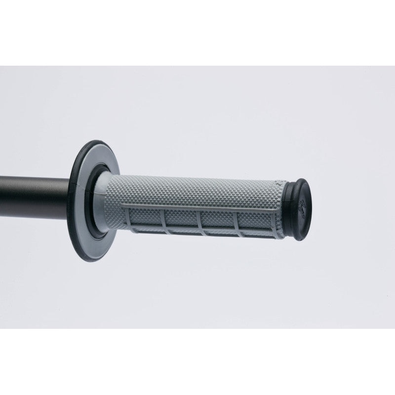 Renthal MX Dual Compound Grips 1/2 Waffle - Grey/ Black