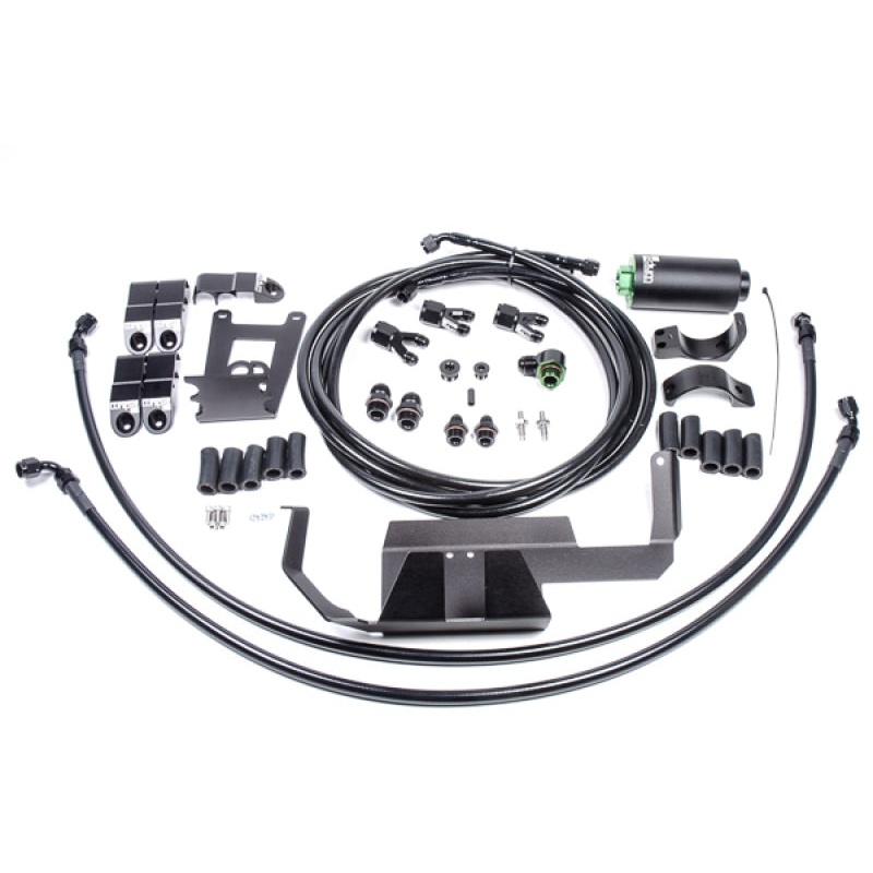Radium Engineering Nissan R35 GT-R Fuel Hanger Feed Kit - Stainless
