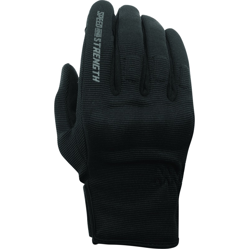 Speed and Strength Speed Society Gloves Black Womens -XS