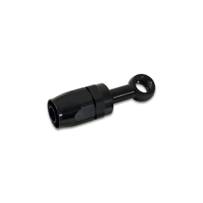 Vibrant Single -6AN x 12mm ID Banjo to Hose End Aluminum Fitting