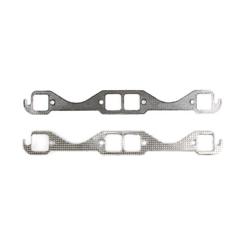 Cometic Chevy Gen1 Small Block V8 .094in HTG Exhaust Mani Gskt Set-1.480in x 1.450in Square Ports