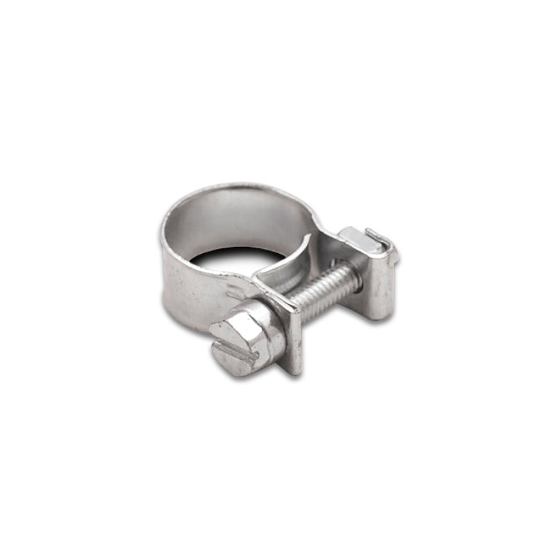 Vibrant Fuel Injector Style Mini Hose Clamps 7-9mm clamping range Pack of 10 Zinc Plated Mild Steel