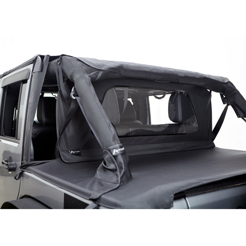 Rampage 2007-2018 Jeep Wrangler(JK) Windbreaker - Black Diamond