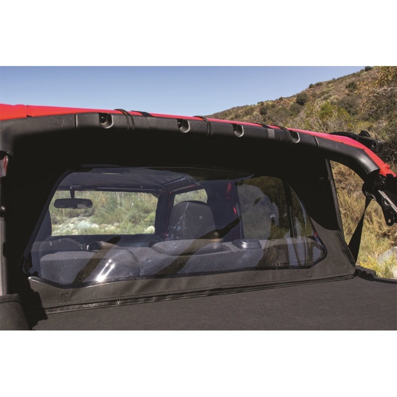 Rampage 2018-2019 Jeep Wrangler(JL) Unlimited Sport 4-Door Wind Breaker - Black