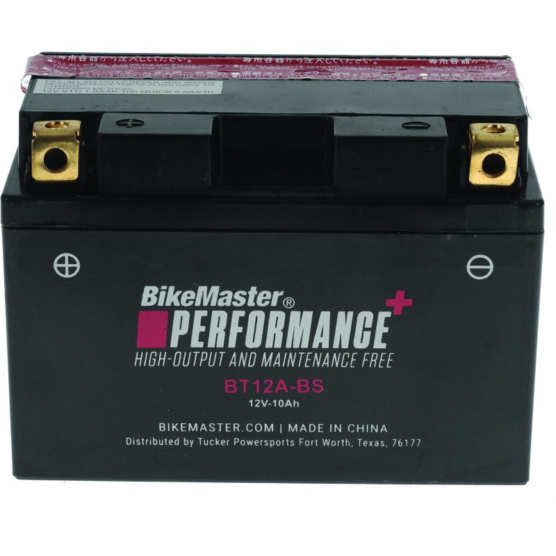 BikeMaster BT12A-BS Battery