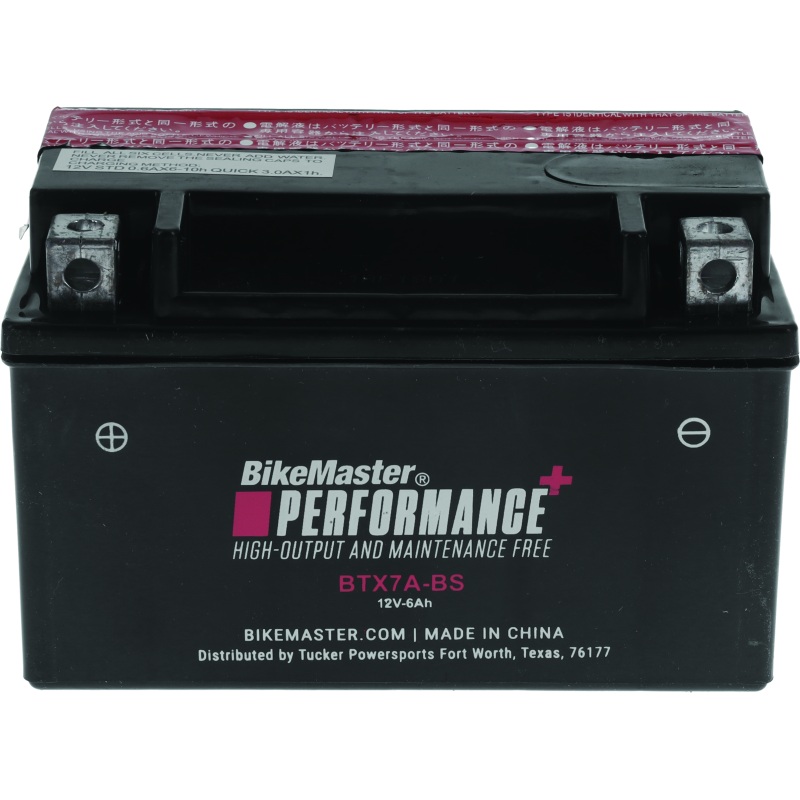 BikeMaster BTX7A-BS Battery