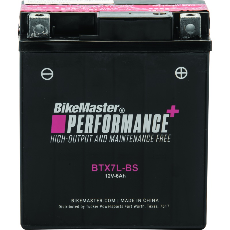 BikeMaster BTX7L-BS Battery