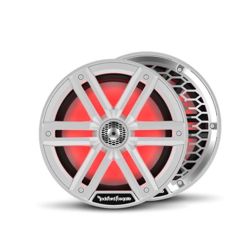 Rockford Fosgate 8in. Color Optix Marine 2-Way Speakers (Pair) - White