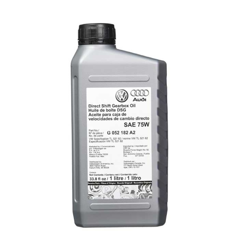 Volkswagen Genuine Direct Shift Gearbox DSG Fluid SAE-75W 1Ltr. G052182A2