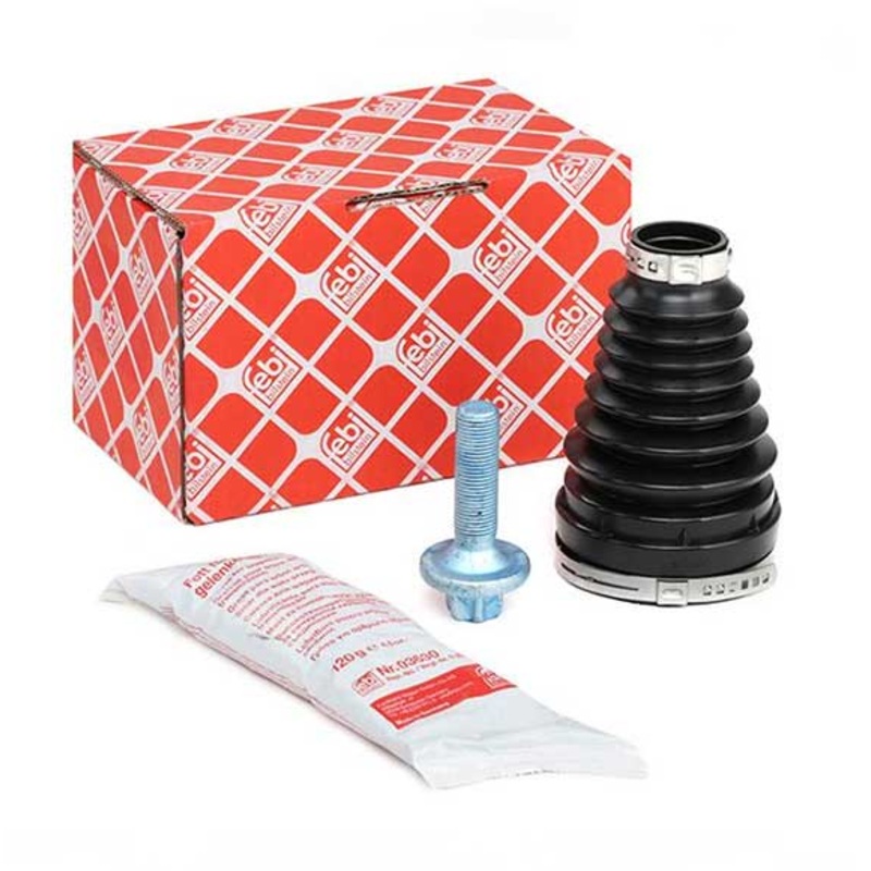 FEBI (FEBI # 100192) CV Joint Boot Kit Front Inner For Mercedes Benz 2213300285