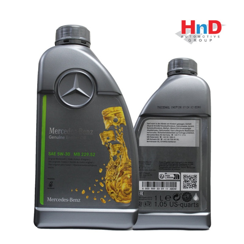 ENGINE OIL MERCEDES-BENZ 000989320911ABDW