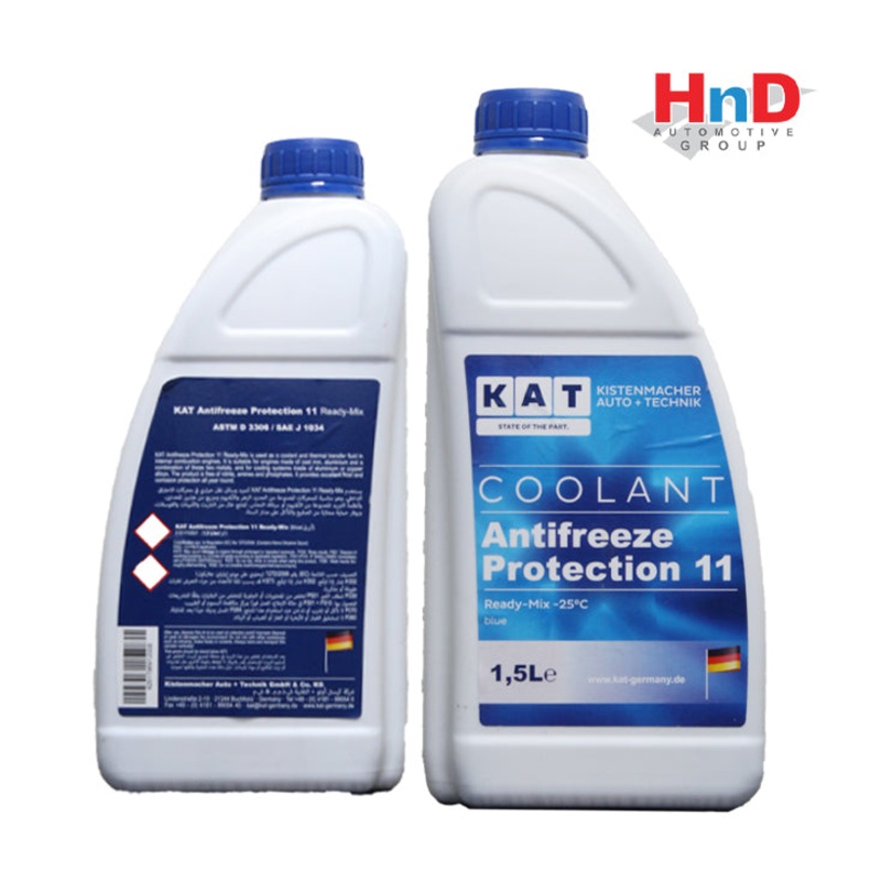 KAT COOLANT BLUE 3121110501, 1.5 LTR (READY MIX 25C) 0009890825