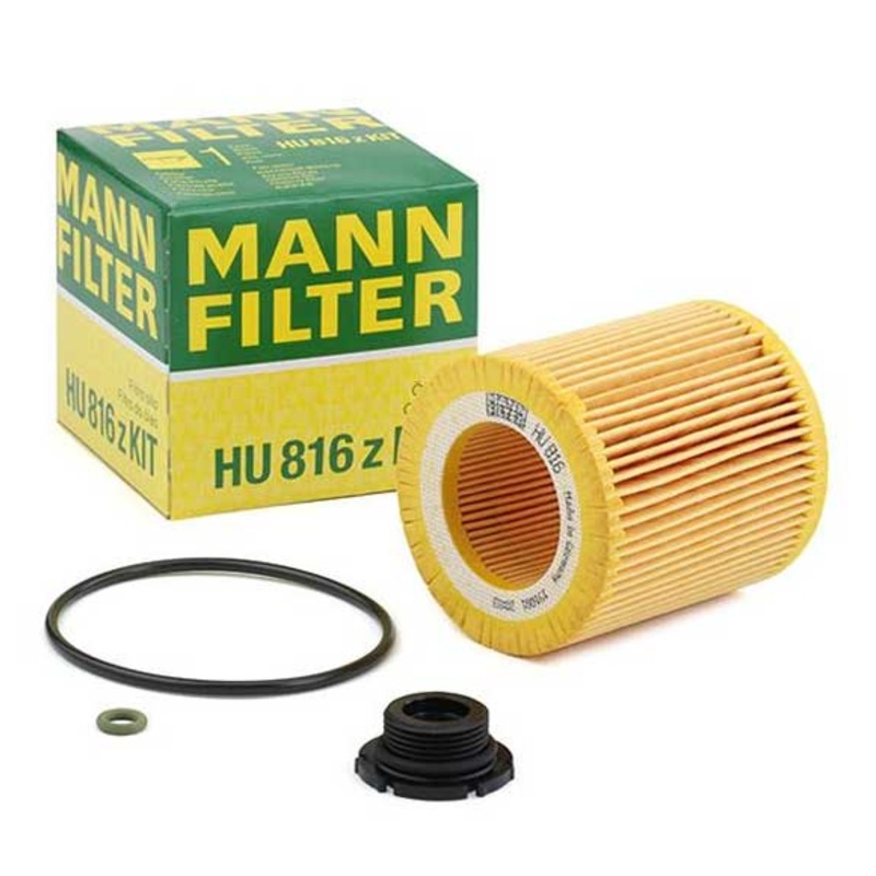 MANN-FILTER (MAN # HU816zKIT) Oil Filter For BMW 11427640862