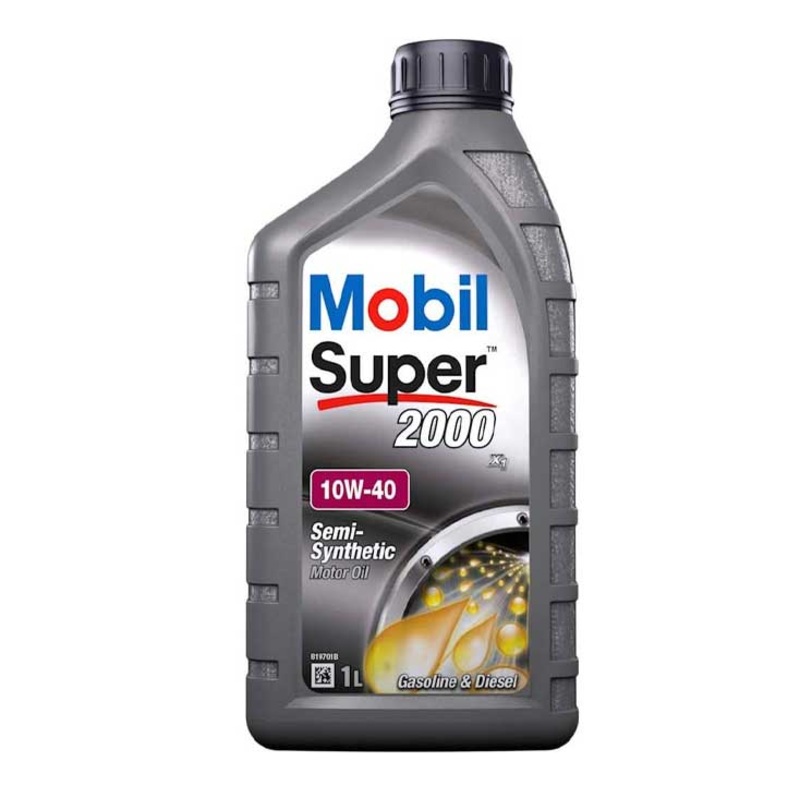Engine Oil MOBIL-1 SUPER 2000 SEMI SYN 10W40 1 LTR
