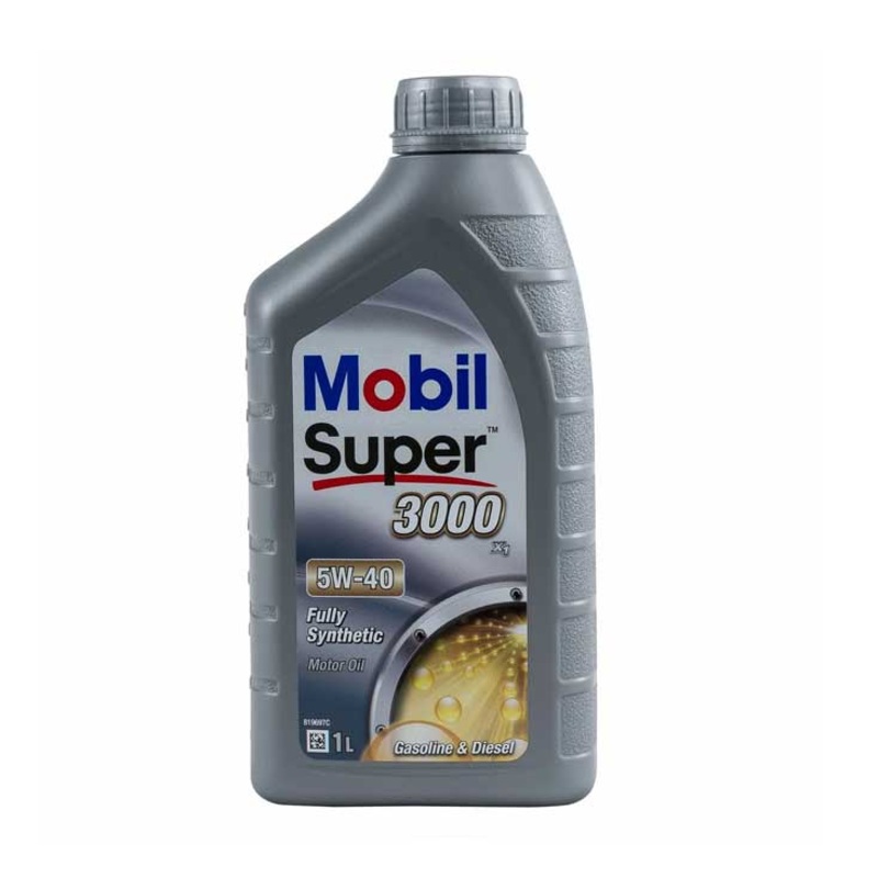 Engine Oil Mobil1 Super 3000 X1 5W40 Fully Synthetic 1Ltr