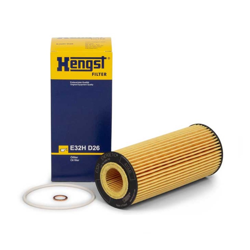 Hengst (HEN # E32HD26) OIL FILTER For BMW E39 E46 11427787697