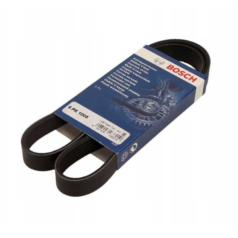 Bosch (BOS # 6PK1005) V-Ribbed Belt (1 987 945 730) For Mercedes Benz 1987945730