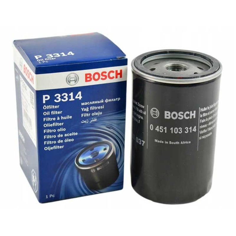 BOSCH (BOS # P 3314) OIL FILTER (0 451 103 314) For Audi A3 A4 A6 TT Passat B3/B4 B5 0451103314