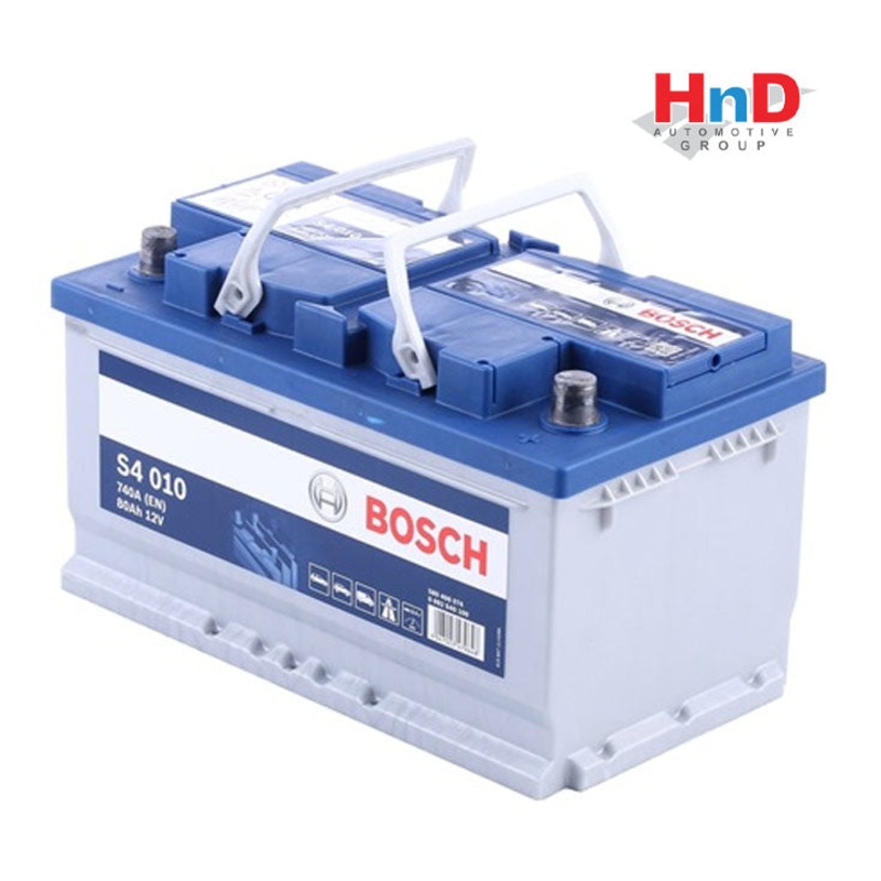 Bosch Battery 12V 80Ah 700A 630A (SAE) AUDI 4F2 4F5 4FH 8J9 8T3 8K2 4GA 4GF Class A (0092 S40 100) 0092S40460
