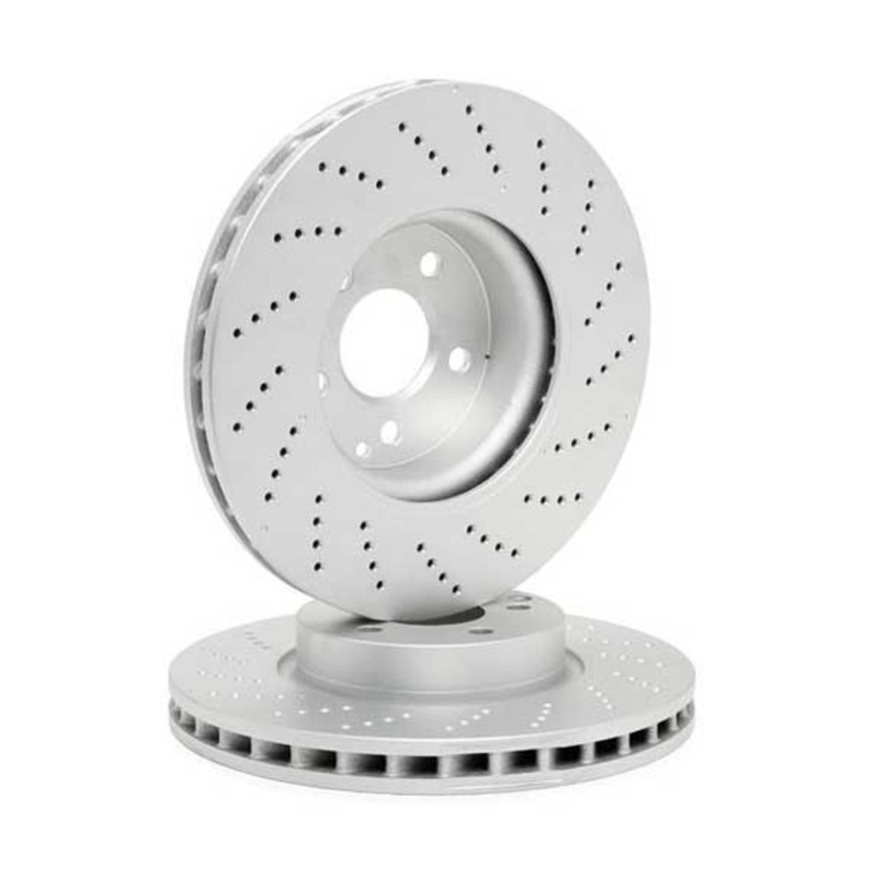 FEBI BRAKE DISC Front (FEBI # 30553) For Mercedes Benz W204 E CLASS W212 0004211112