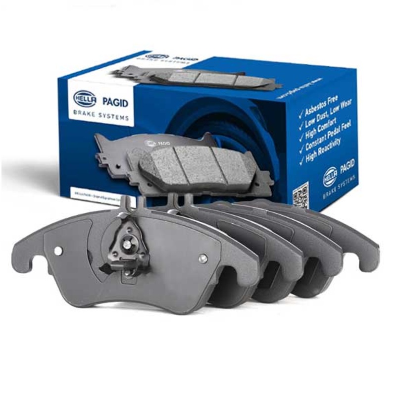 Hella Pagid (HELLA # 8DB355012621) FRONT DISC BRAKE PAD SET For Mercedes Benz 0054201320