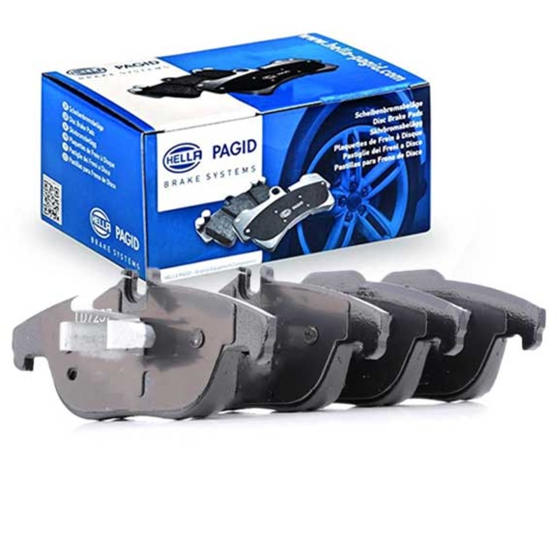 Hella Pagid (HELLA # 8DB355016281) REAR DISC BRAKE PAD SET For Mercedes Benz 0054205120