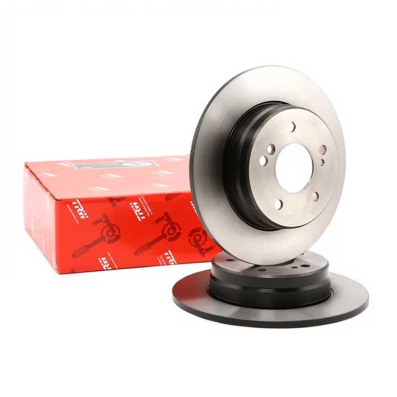 TRW (TRW # DF2757) BRAKE DISC REAR AXLE For Mercedes Benz W124 W202 W210 2104230412
