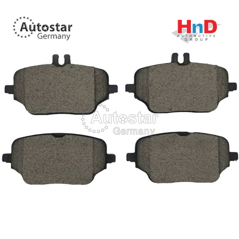 Autostar Germany (AST-) Brake pad set Rear Axle For MERCEDES-BENZ GLE W167 0004207103