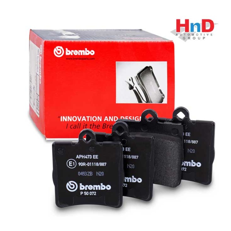 Brembo (BMB # P50072) BRAKE PAD REAR For Mercedes Benz W203 W209 C208 CLK 0034202720