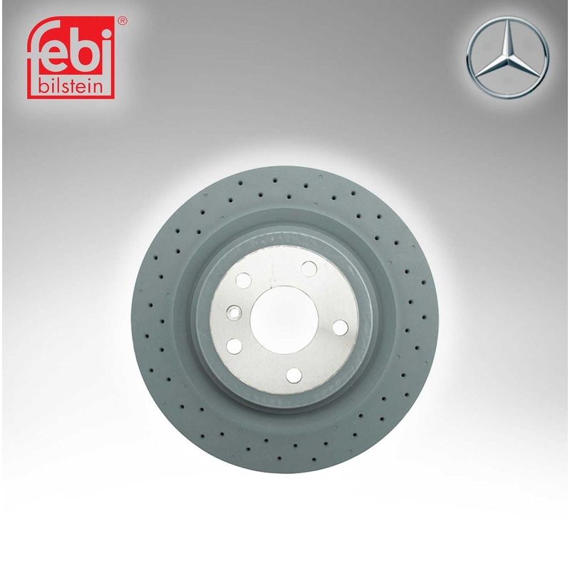 Febi Brake Disc (Febi # 106607) For Mercedes Benz 1664230412