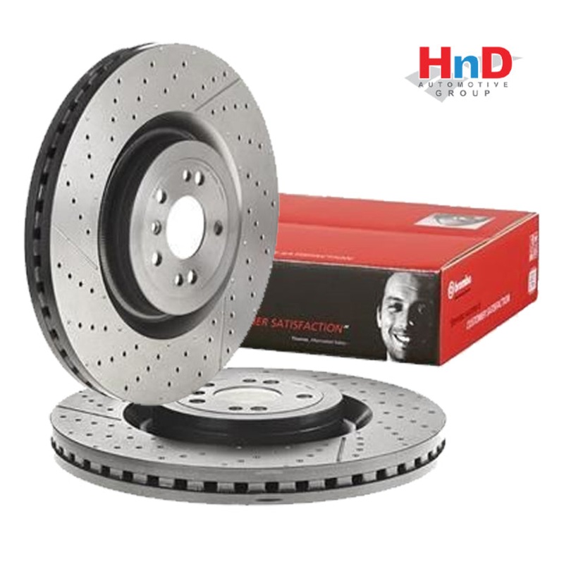 BREMBO (BMB # 09.B805.11) BRAKE DISC FRONT For MERCEDES-BENZ W166 1664210512