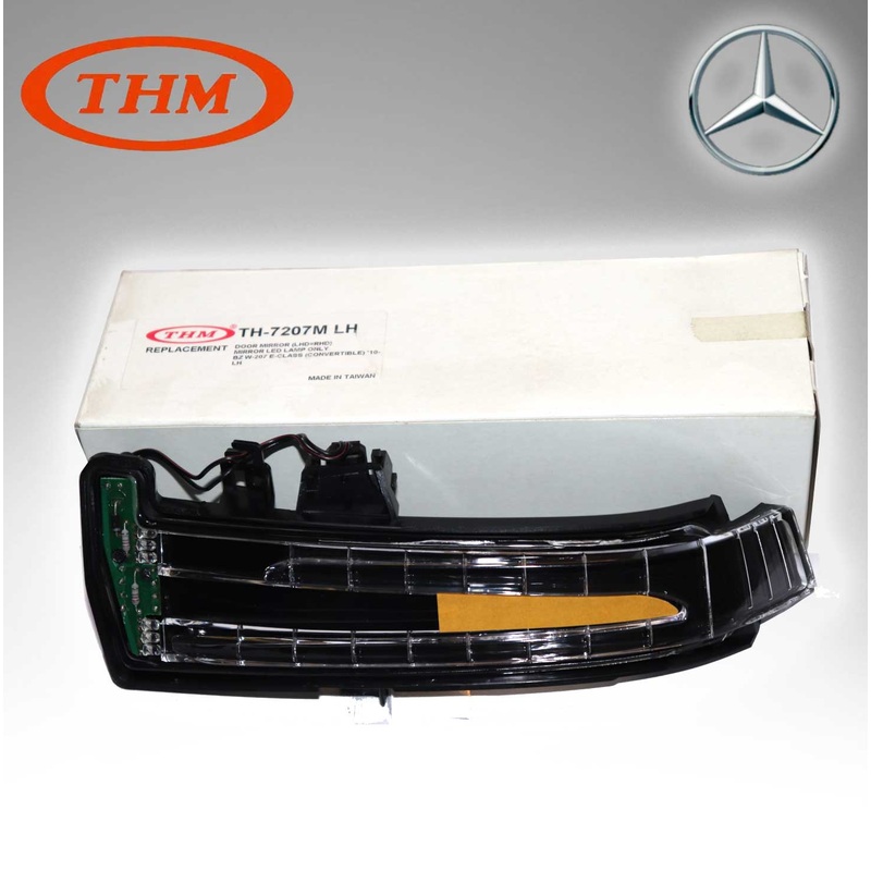 THM TH-7207ML (Taiwan) SIDE MIRROR LEFT HAND LAMP ONLY FOR MERCEDES BENZ W207 2129067401