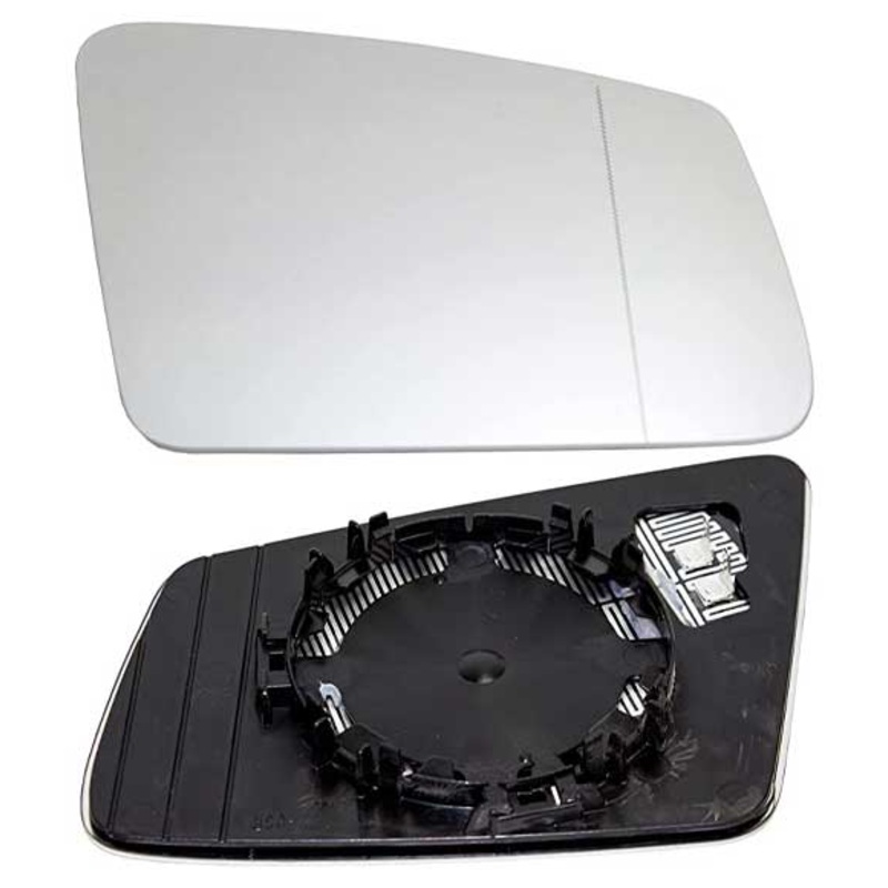 THM TH-7216AGHR (Taiwan) GLASS W/BASE, HEATED RH For MERCEDES BENZ W216 2128100221 (2128102521)