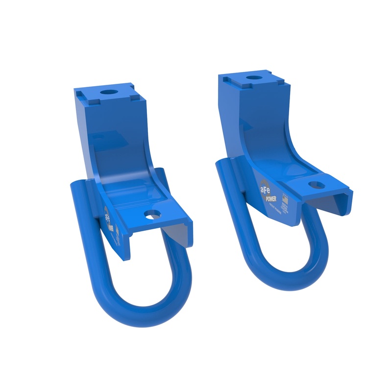 aFe Power Toyota Tundra 2022 V6-3.5L (tt) Front Tow Hook Blue (450-72T001-L)