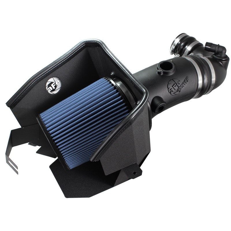 aFe Power MagnumFORCE Stage-2 Pro 5R Air Intake System Ford Diesel Trucks 08-10 V8-6.4L (td) (54-41262)