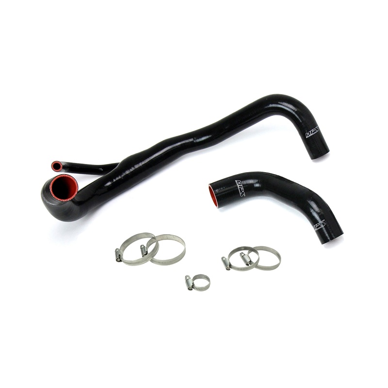 HPS Silicone Radiator Coolant Hose Kit Black (57-1646R-BLK)