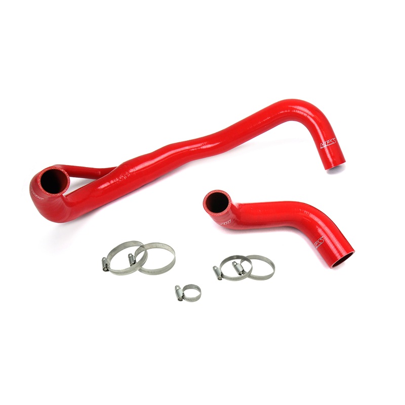 HPS Silicone Radiator Coolant Hose Kit Red (57-1646R-RED)