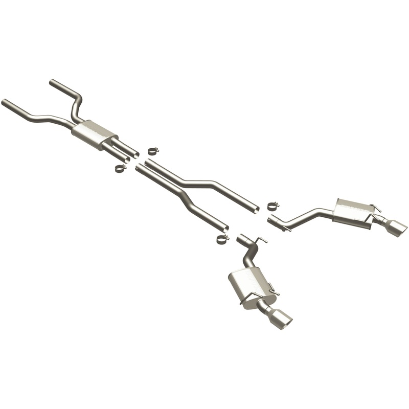 MagnaFlow 10-11 Camaro 6.2L V8 2.5 inch Street Series Stainless Cat Back Performance Exhaust (15089)
