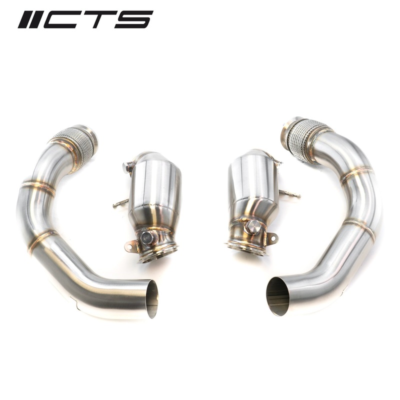 CTS Turbo BMW F90 M5/M5C & BMW G15/G16 M8/M8C HIGH-FLOW CATS DOWNPIPE SET (CTS-EXH-DP-0042-CAT)