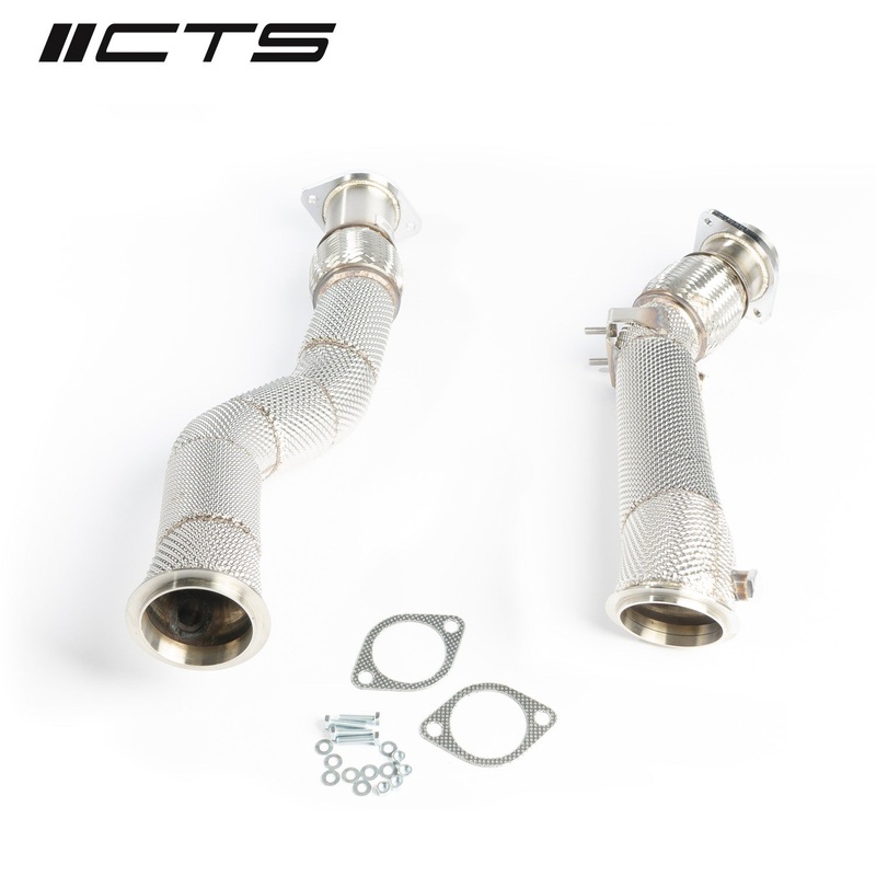CTS Turbo BMW S58 F97/G01 X3M/X3MC & F98/G02 X4M/X4MC Downpipes (CTS-EXH-DP-0043)