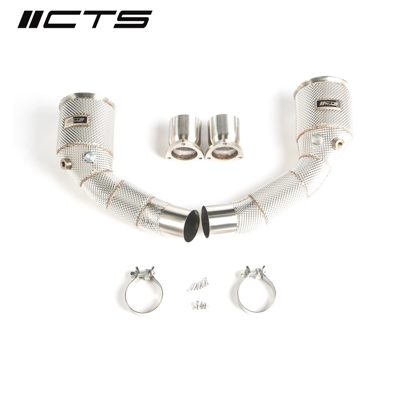 CTS Turbo C8 Audi RS6/RS7 Race Downpipe (CTS-EXH-DP-0049)