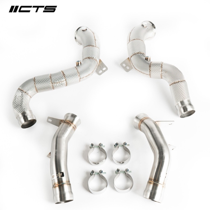 CTS Turbo Mercedes-Benz M177/W213 E63S Downpipes (CTS-EXH-DP-0031)