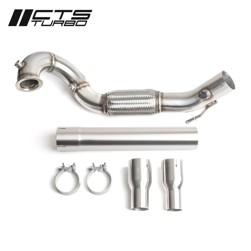 CTS Turbo MK6/MK7 Jetta1.4T/1.5T, MK7 Golf 1.4T/1.5T 3" Downpipe for EA211 engines (CTS-EXH-DP-0033)