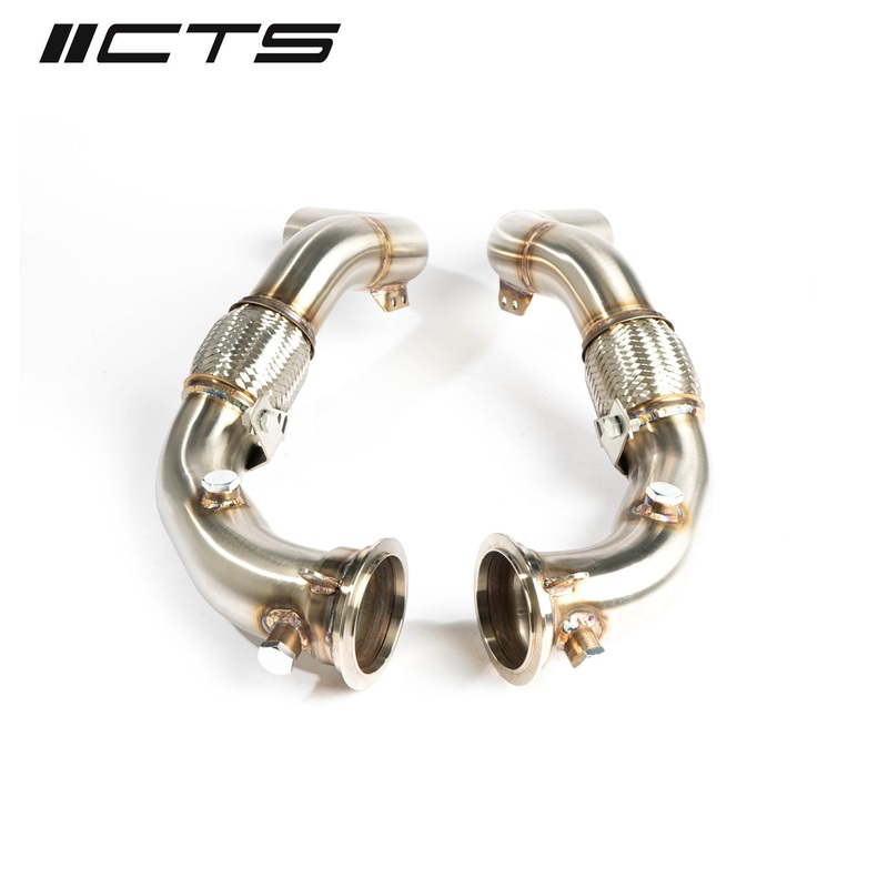 CTS Turbo RACE DOWNPIPE SET for BMW F85 X5M S63 & BMW F86 X6M S63 (2014-2019) (CTS-EXH-DP-0047)