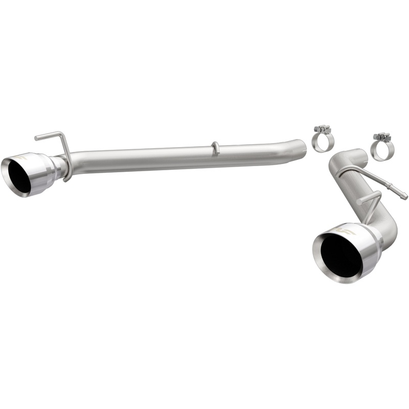 MagnaFlow 2016 Chevy Camaro 3.6L V6 Race Axle Back w/ Dual Polished Tips (19331)