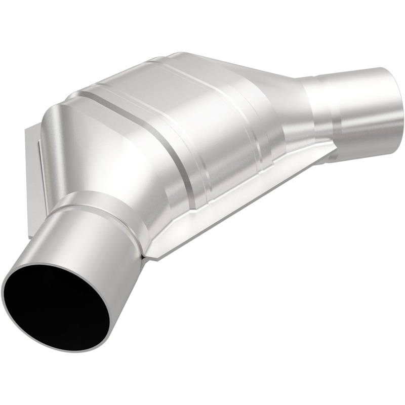 MagnaFlow Conv Universal 2.25 Angled In/Out Front CA (444085)