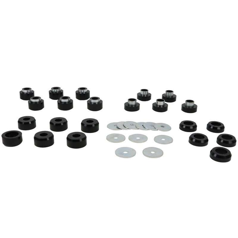 Whiteline 1997-2006 Jeep Wrangler Body Mount Bushing Set (W93547)