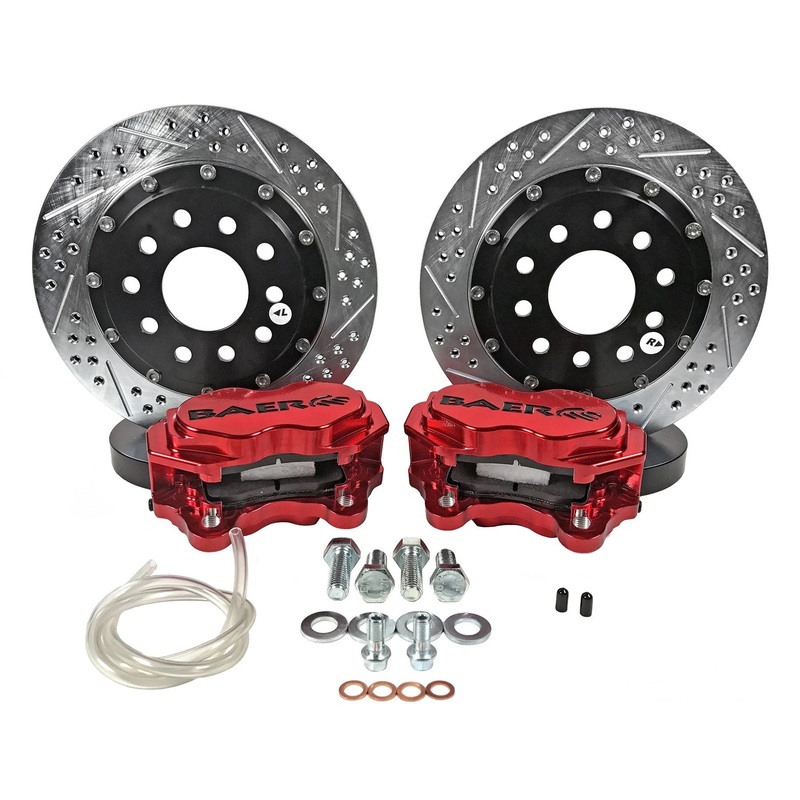Baer Brakes 11.625" SS4+ Deep Stage Rear Brake Kit, Clear, SDZ (4262695C)
